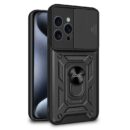 Capa COOL para iPhone 15 Pro Hard Ring Preto
