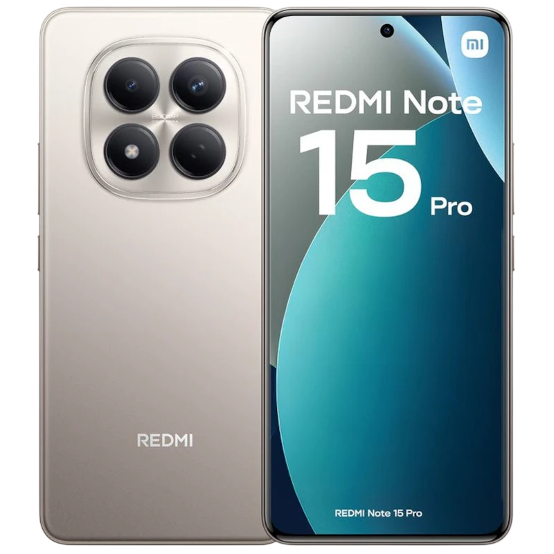 Xiaomi Redmi Note 15 Pro 4G 8GB 256GB Titanio