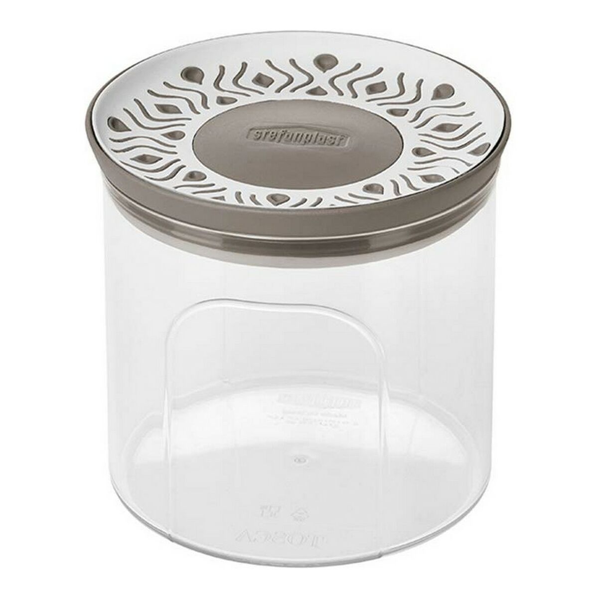 Bote Stefanplast STF923 11,7 x 11 x 11,7 cm Bege Plástico 700 ml 2 S3607635_1