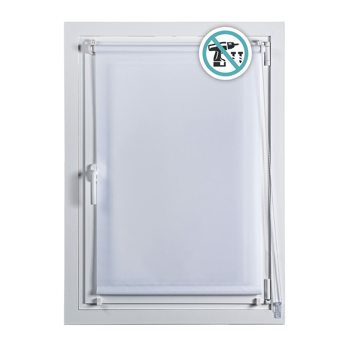 Estore de enrolar Stor Planet Clip&Fix Night&Day Branco 150 x 180 cm 3 S7910882_2