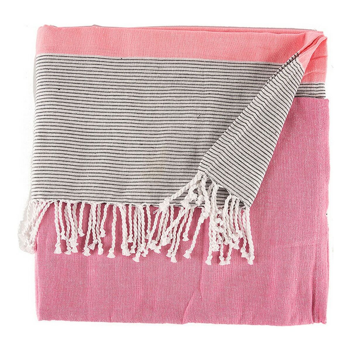 Capa para Sofá Multiusos Gift Decor Cor de Rosa 160 x 200 cm 40 x 9 x 8 cm Riscas 1 S3610334_0