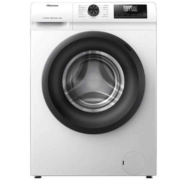 MÁQUINA DE LAVAR ROUPA HISENSE - WF1Q8041BW