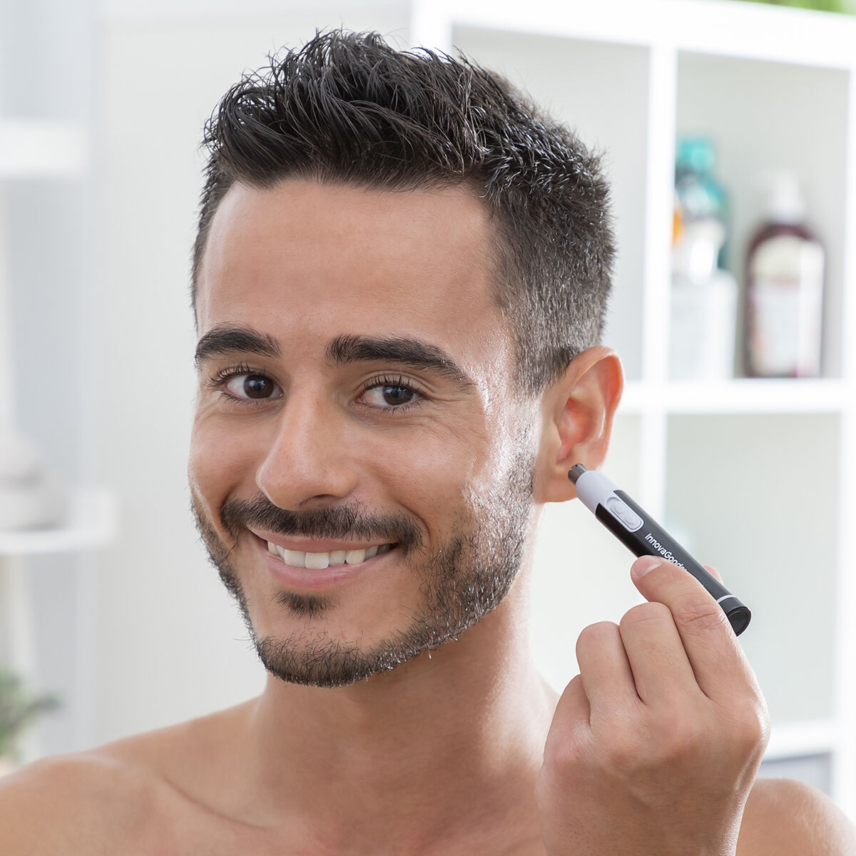 Aparador de pelos para nariz e orelha Trimpen InnovaGoods 3 V0103330_2