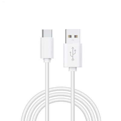 Cabo USB universal COOL compatível TYPE-C (1,2 metros) Branco 2,4 Amp