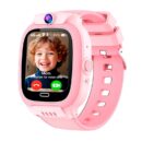Smartwatch COOL Kids 4G GPS Silicone Rosa (Localização, Chamadas de Vídeo, SIM)