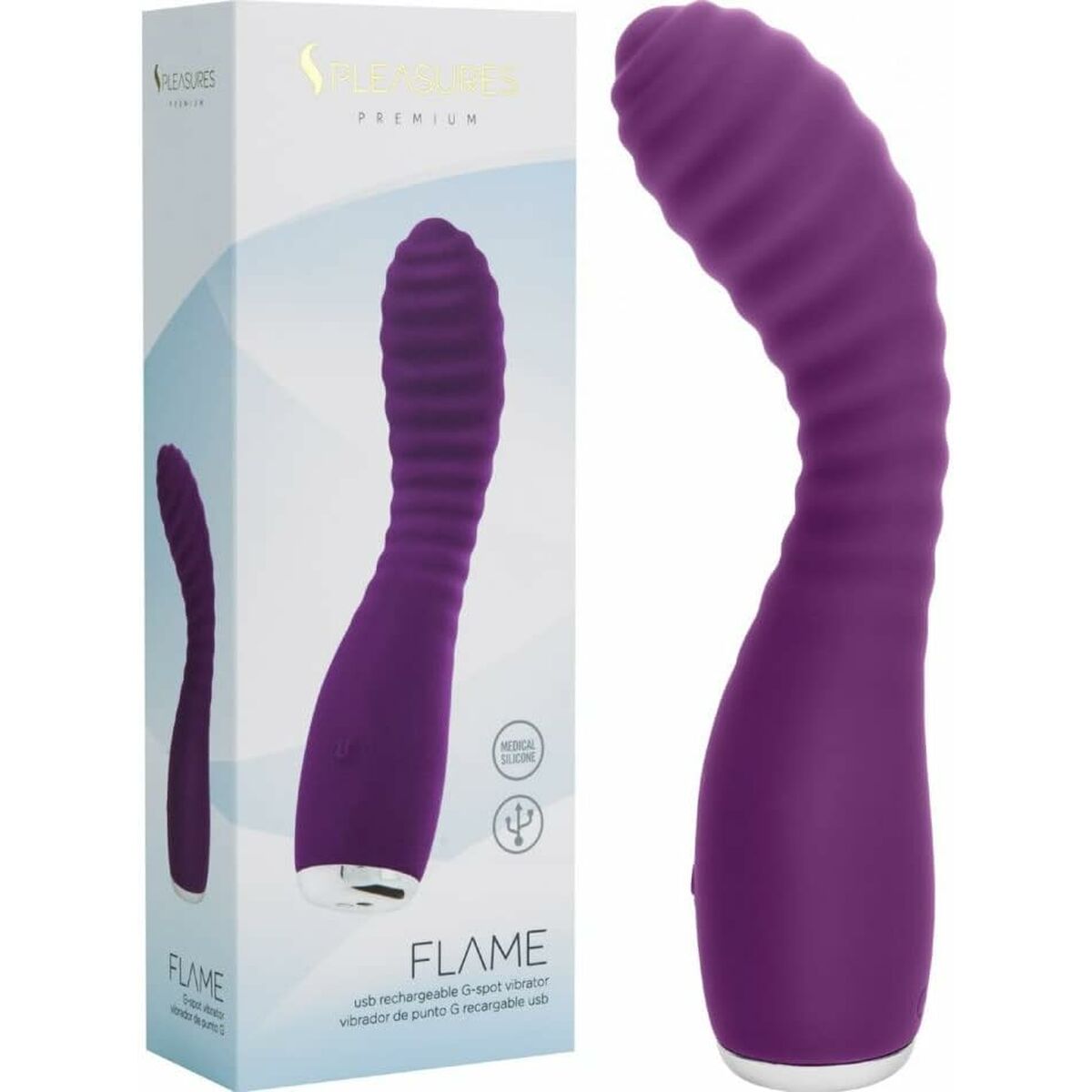 Vibrador de Ponto G S Pleasures 1 S4005795_0