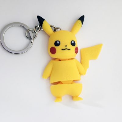 Porta Chaves Pikachu Flexível