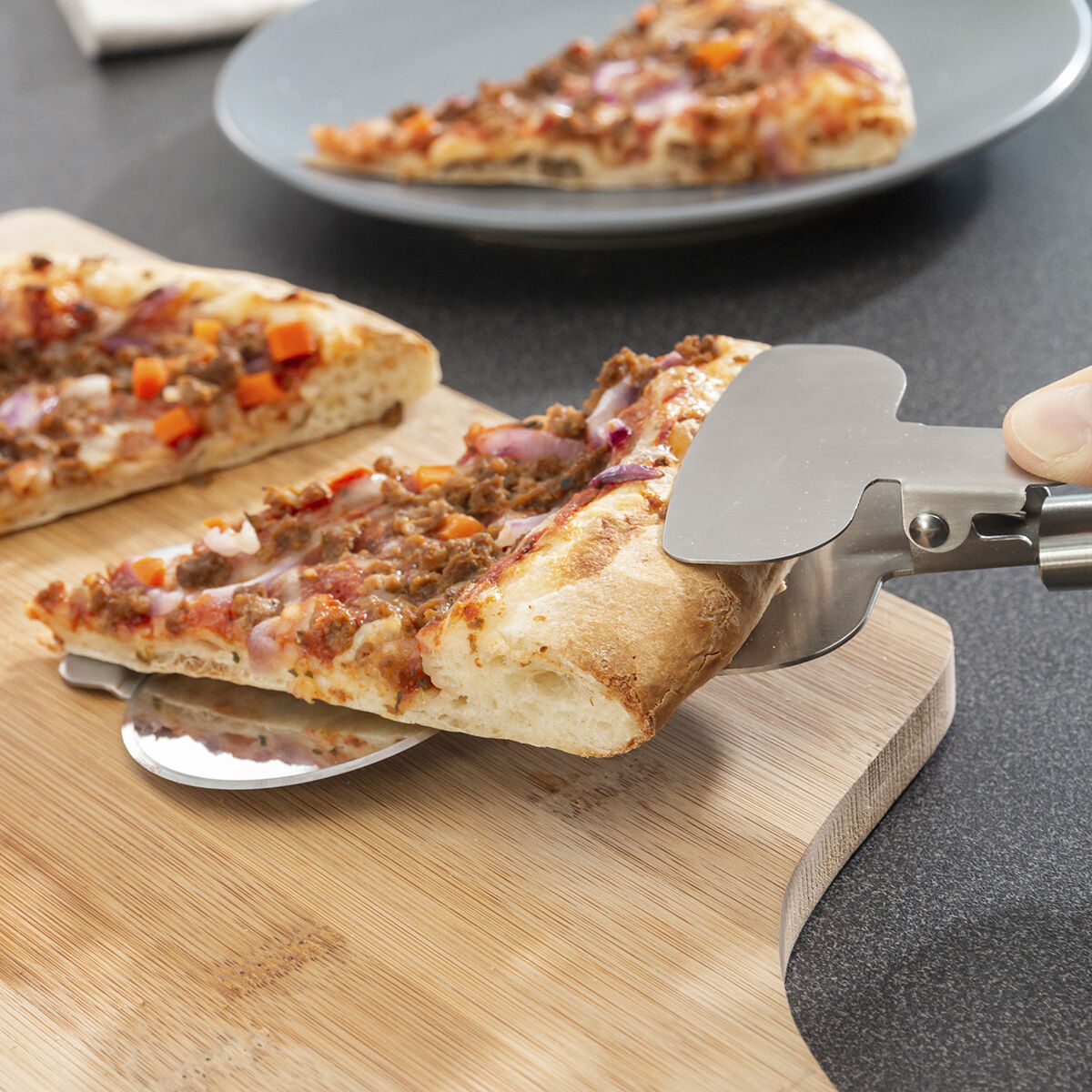 Cortador de Pizza 4-in-1 Nice Slice InnovaGoods 3 V0101028_2