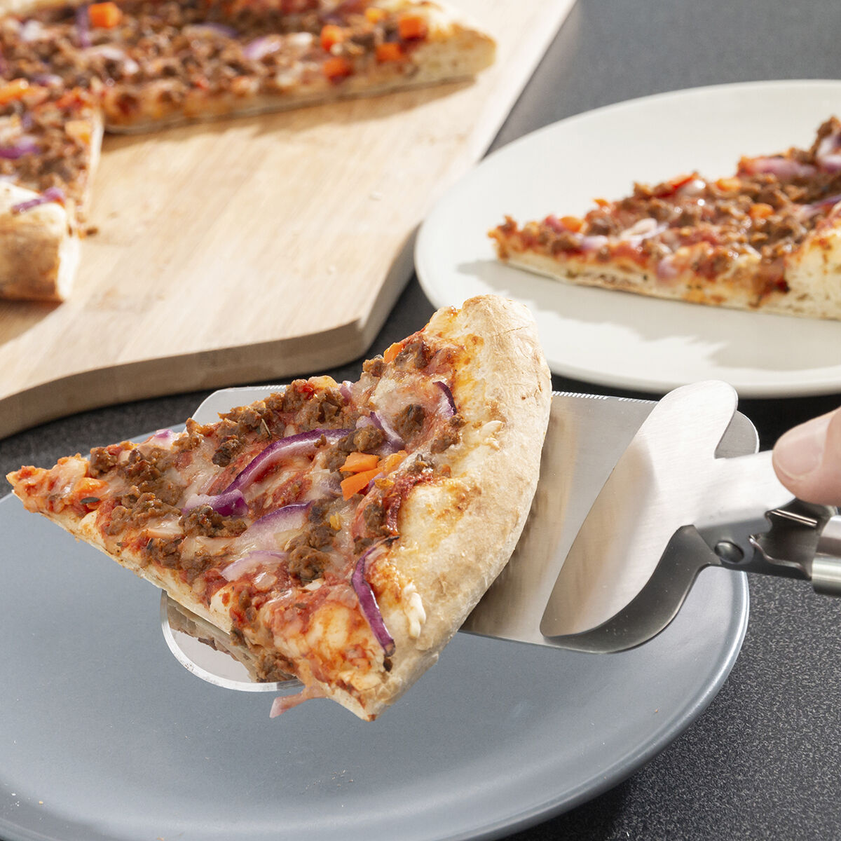 Cortador de Pizza 4-in-1 Nice Slice InnovaGoods 5 V0101028_4