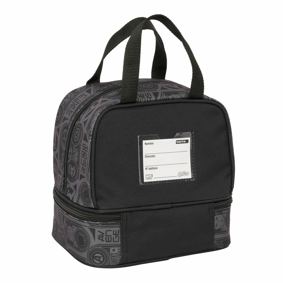 Lancheira The Avengers Vendetta Preto 20 x 20 x 15 cm 2 S4311674_1