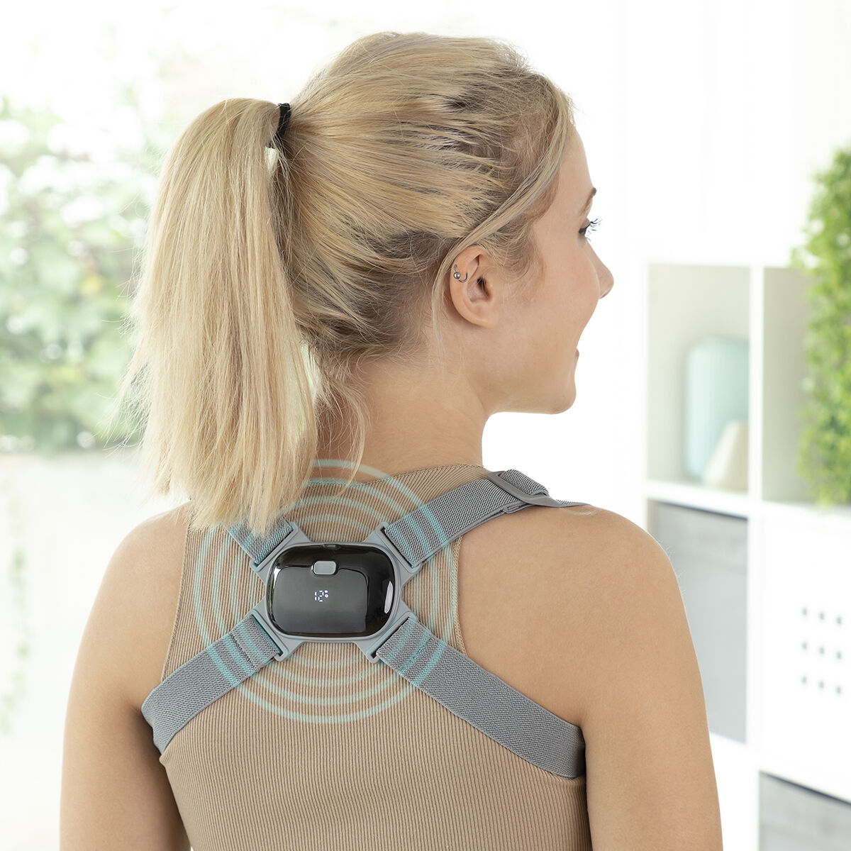 Treinador de Postura Inteligente Recarregável com Vibração Viback InnovaGoods 1 V0103254_0
