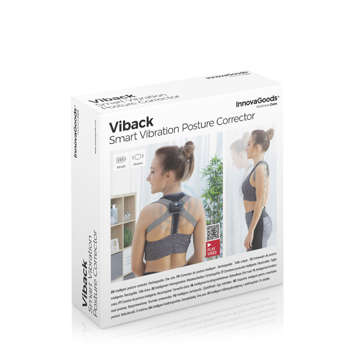 Treinador de Postura Inteligente Recarregável com Vibração Viback InnovaGoods 10 V0103254_9