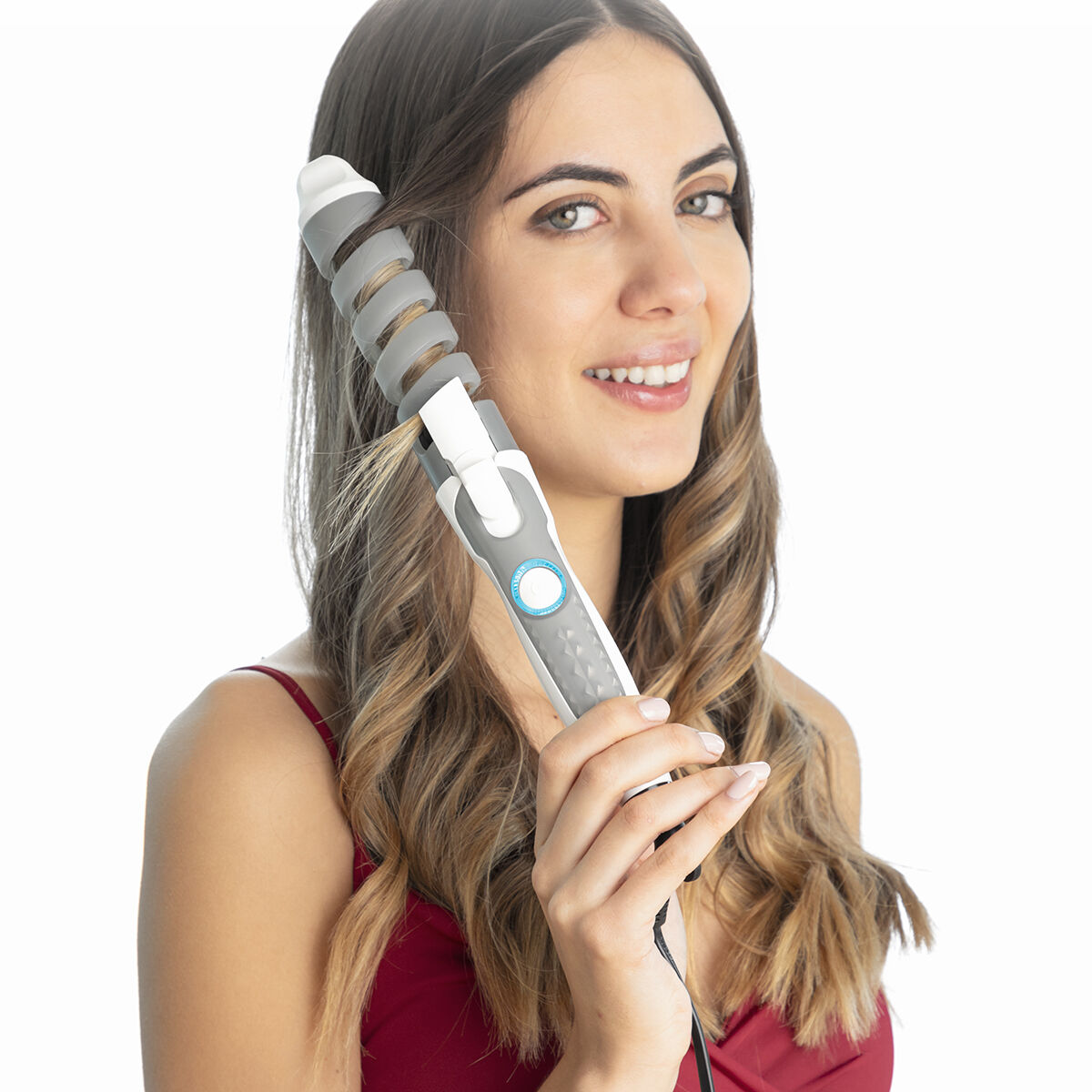 Ferro de Ondulação Espiral de Cerâmica Spihair InnovaGoods 12 V0103378_11