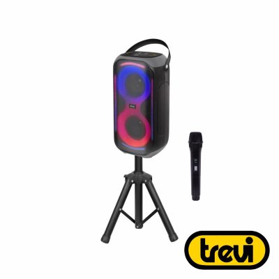 Coluna de Som Bluetooth S/Fios 50W C/ Tripé XFest TREVI